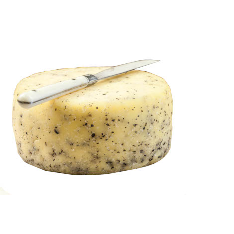 Pepper flavoured cheese