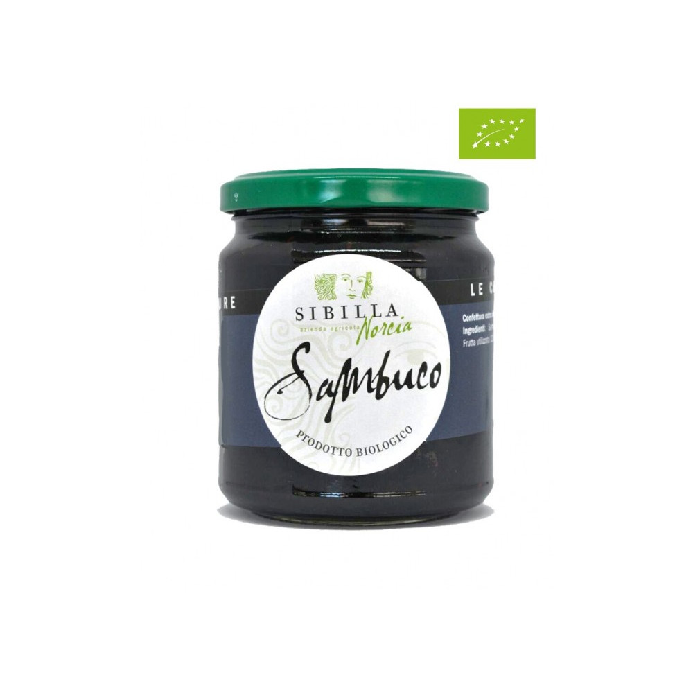 Confetture extra sambuco – 350gr – Azienda Agricola Sibilla