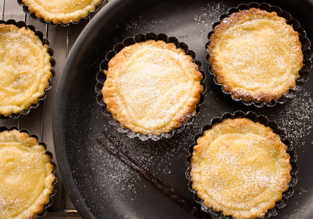 The pink apple hand pies from the Sibillini Mountains