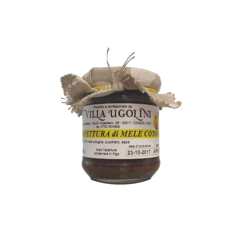 Confettura di mele cotogne – 200gr – Villa Ugolini