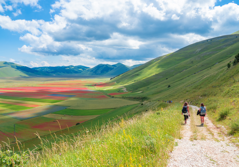 Una passeggiata a Castelluccio di Norcia alla scoperta dei prodotti tipici umbri