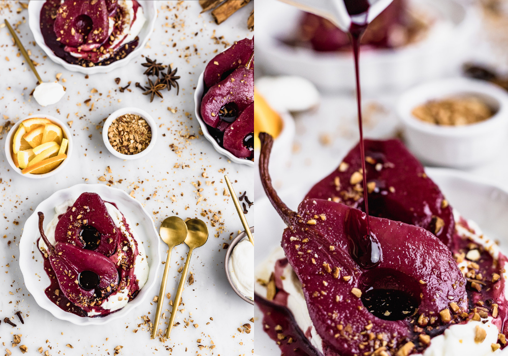 Pera angelica al vino rosso: un strepitoso dessert per il vostro dolce San Valentino